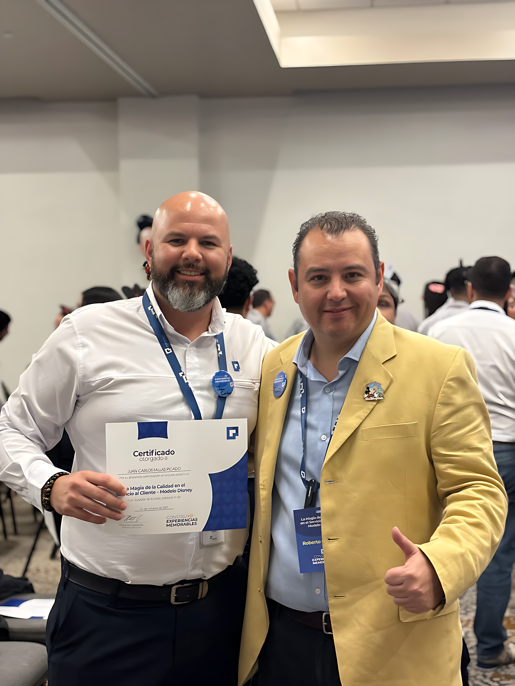 Roberto dando curso