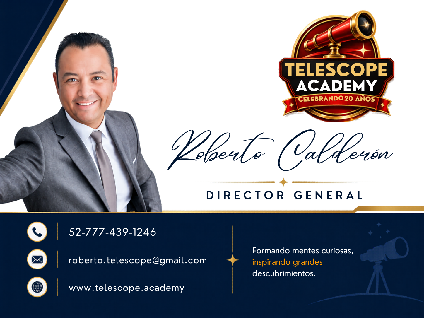 Firma Roberto Calderón