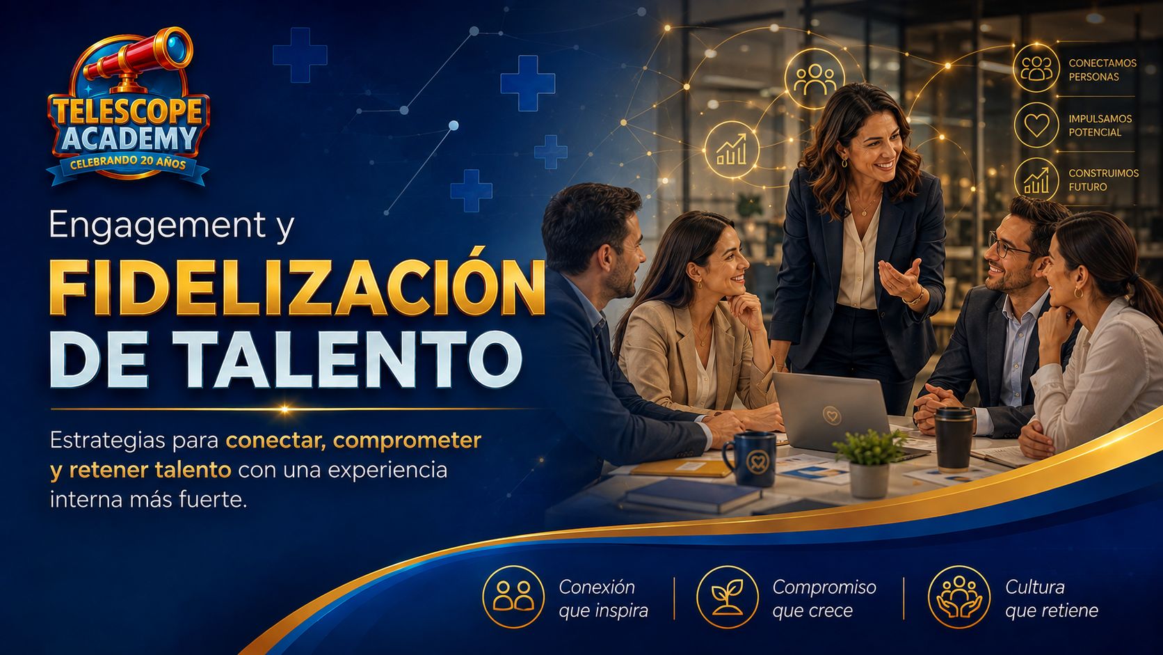 Portada del workshop Engagement y Fidelización de Talento