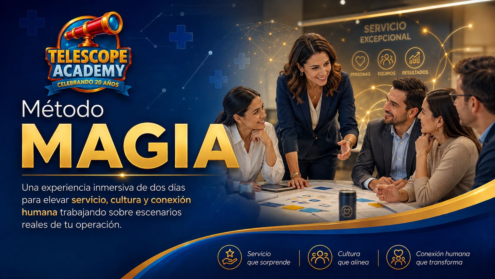 Portada del programa Método MAGIA de Telescope Academy