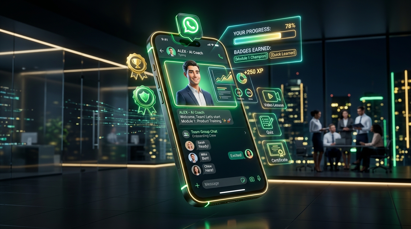 Onboarding WhatsApp Coach — Entrenador Virtual de Inducción