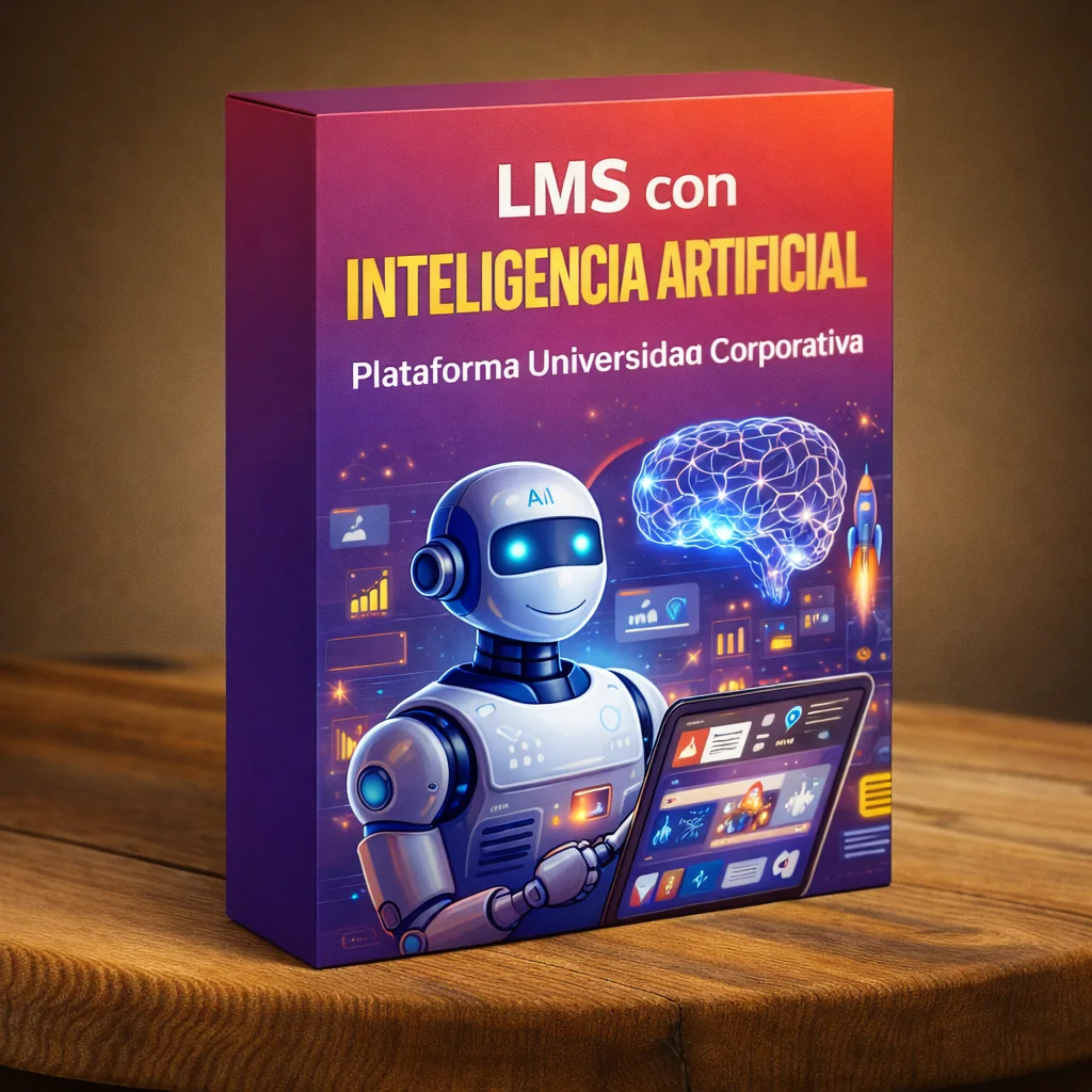 Plataforma LMS corporativa con inteligencia artificial