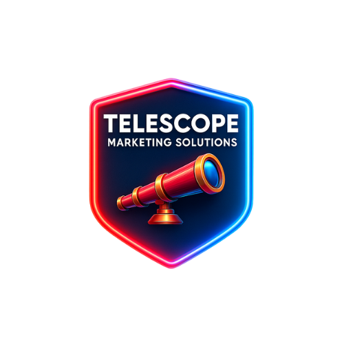 Telescope Marketing AI Service Logo