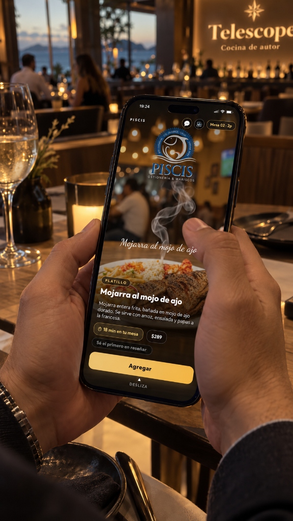 Menú Comensal con Video Reels
